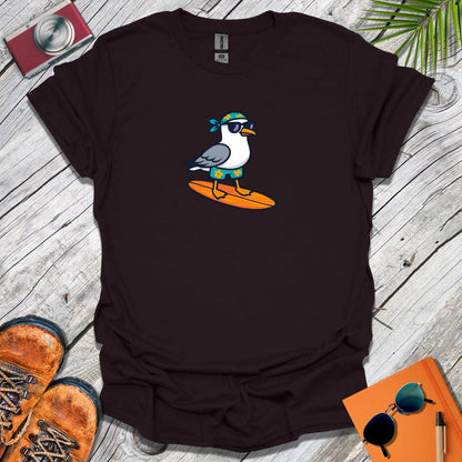 Surfing Seagull T-Shirt