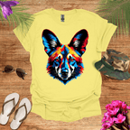 African Wild Dog Head T-Shirt
