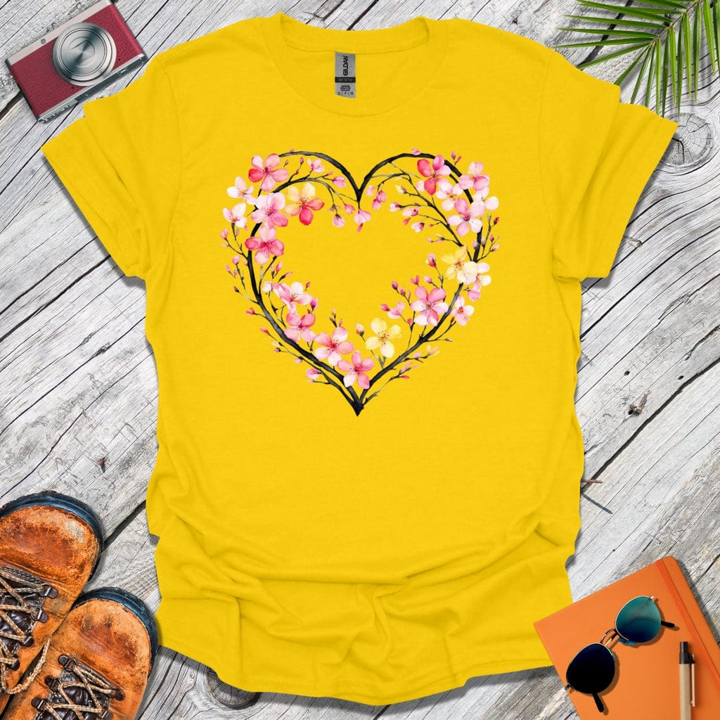 Apple Blossom Heart T-Shirt