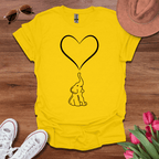 Elephant Blowing a Heart T-Shirt