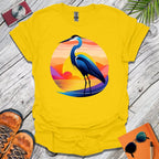 Heron Sunset T-Shirt