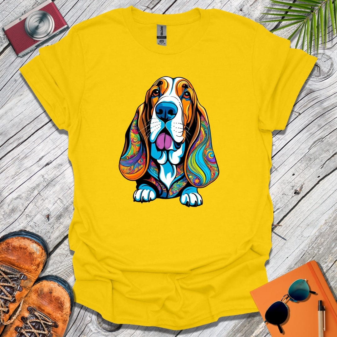 Lovable Bassett Hound T-Shirt