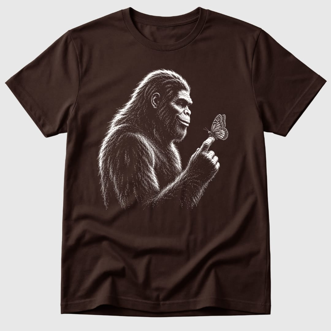 Bigfoot Butterfly T-Shirt