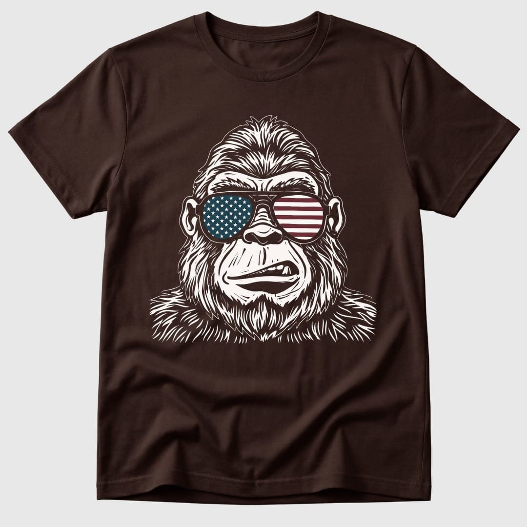 Bigfoot USA Shades T-Shirt