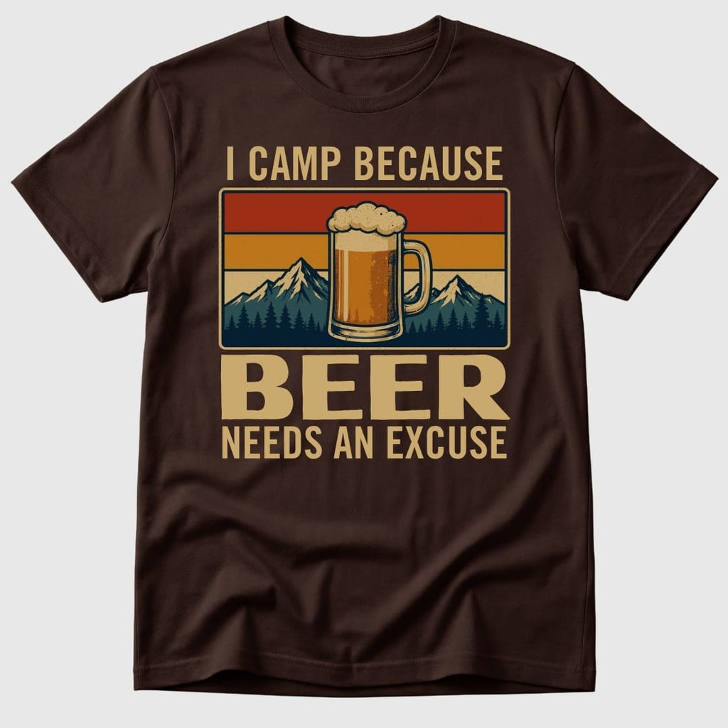 Camp For Beer T-Shirt