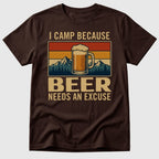 Camp For Beer T-Shirt