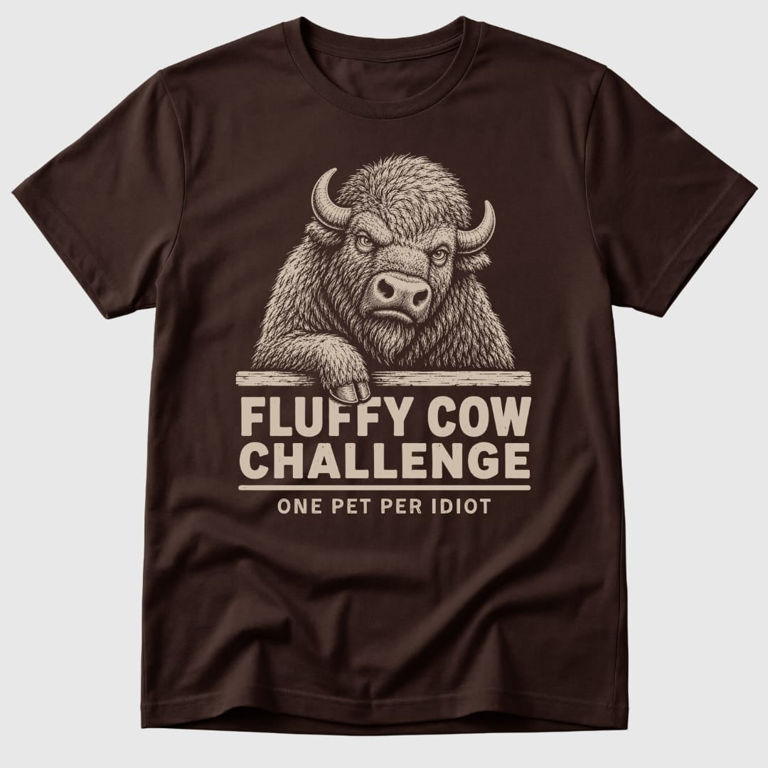 Fluffy Cow Challenge T-Shirt