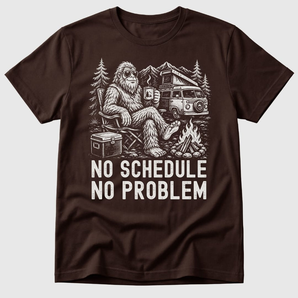 No Schedule Bigfoot T-Shirt