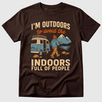 Outdoors v Indoors T-Shirt
