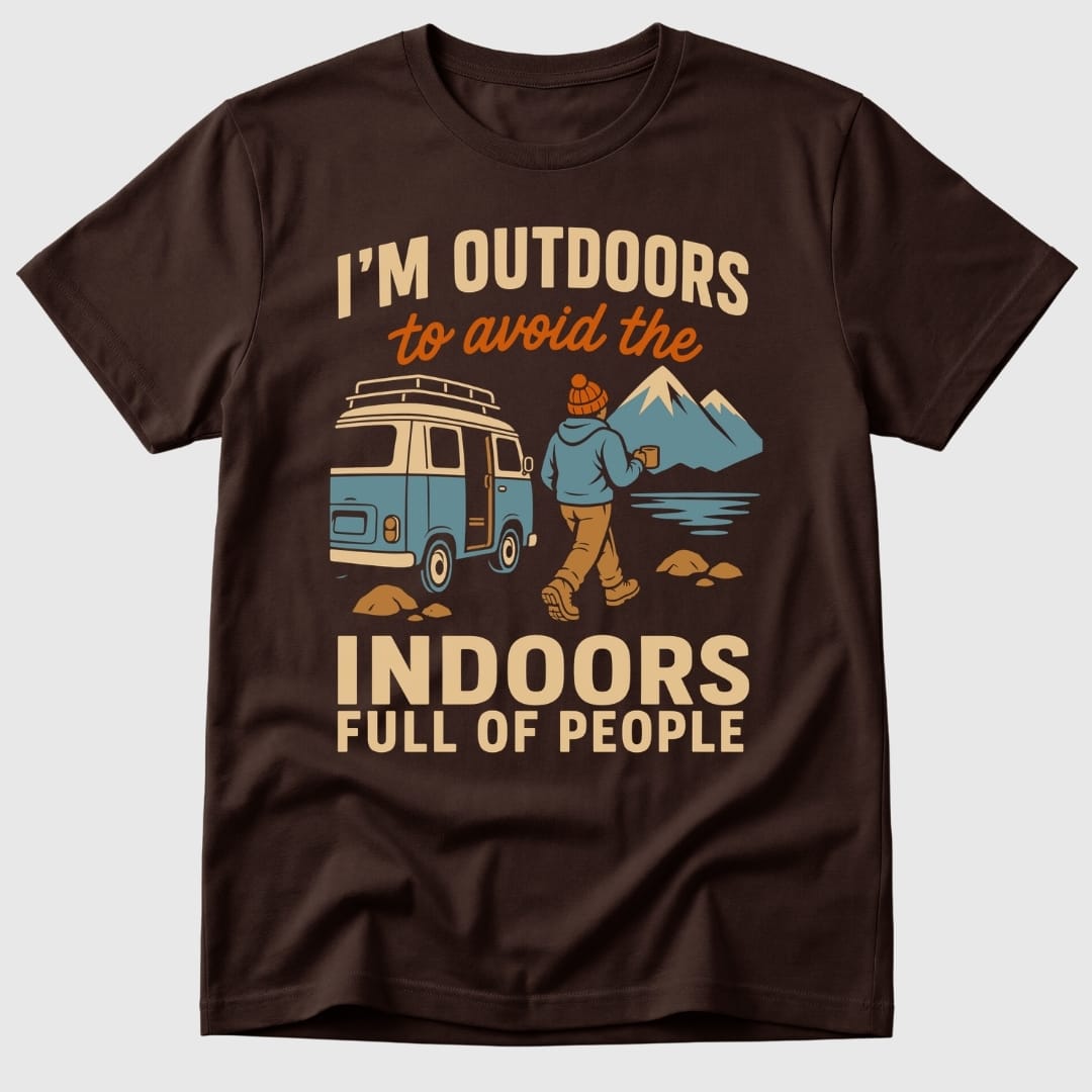 Outdoors v Indoors T-Shirt