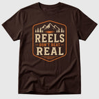 Reels Don't Beat Real T-Shirt