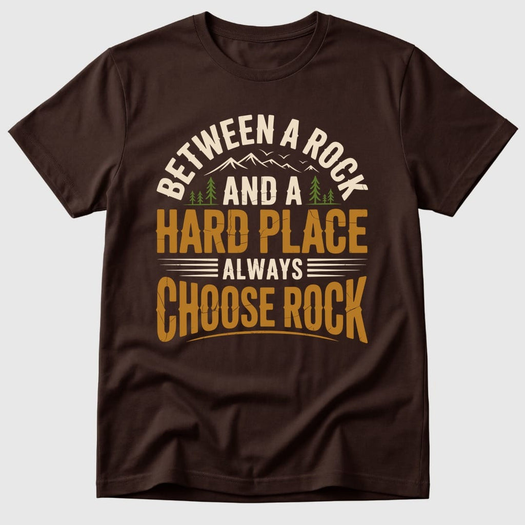 Dark Chocolate Always Choose Rock - Mosaic Rhino