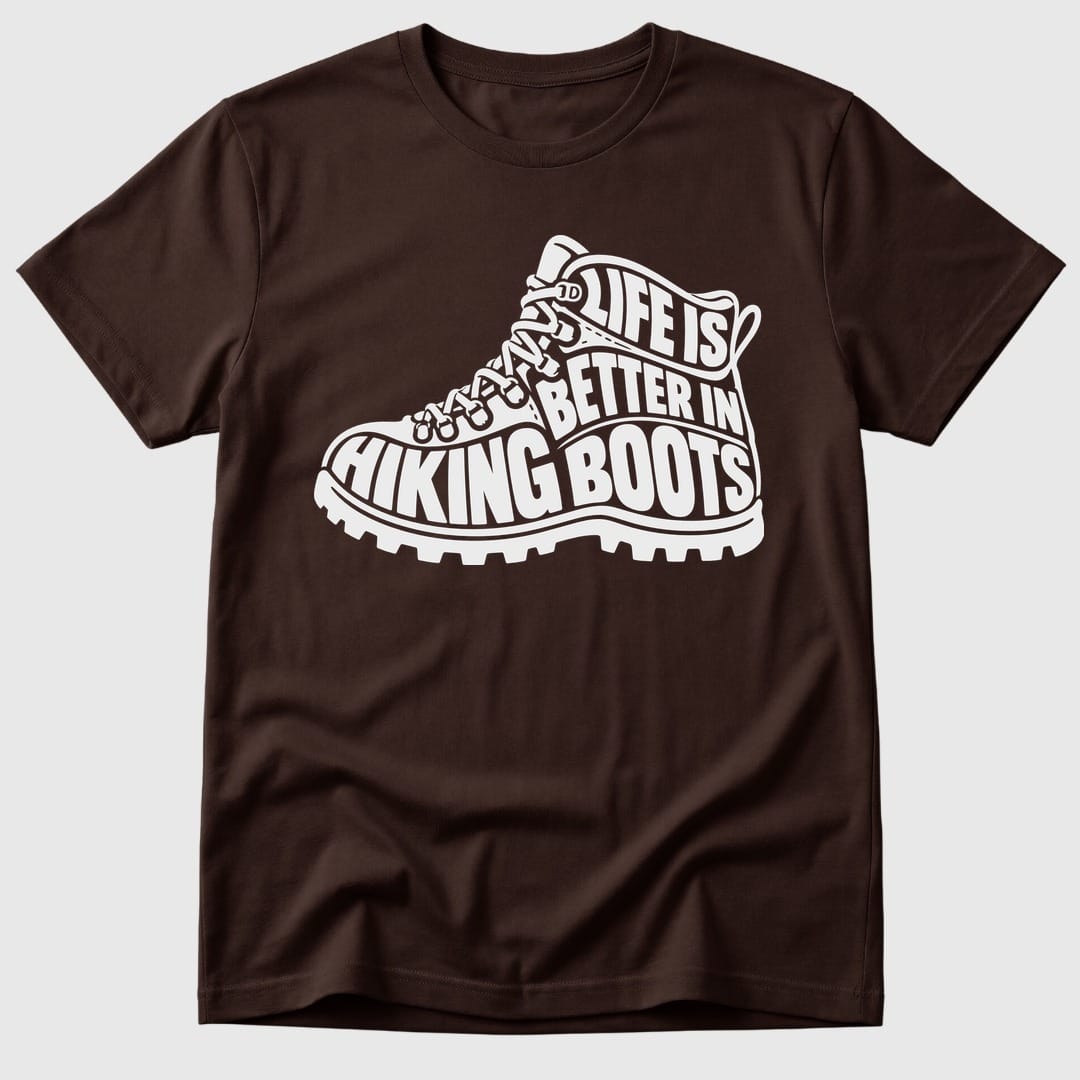 Dark Chocolate Better In Hiking Boots - Mosaic Rhino