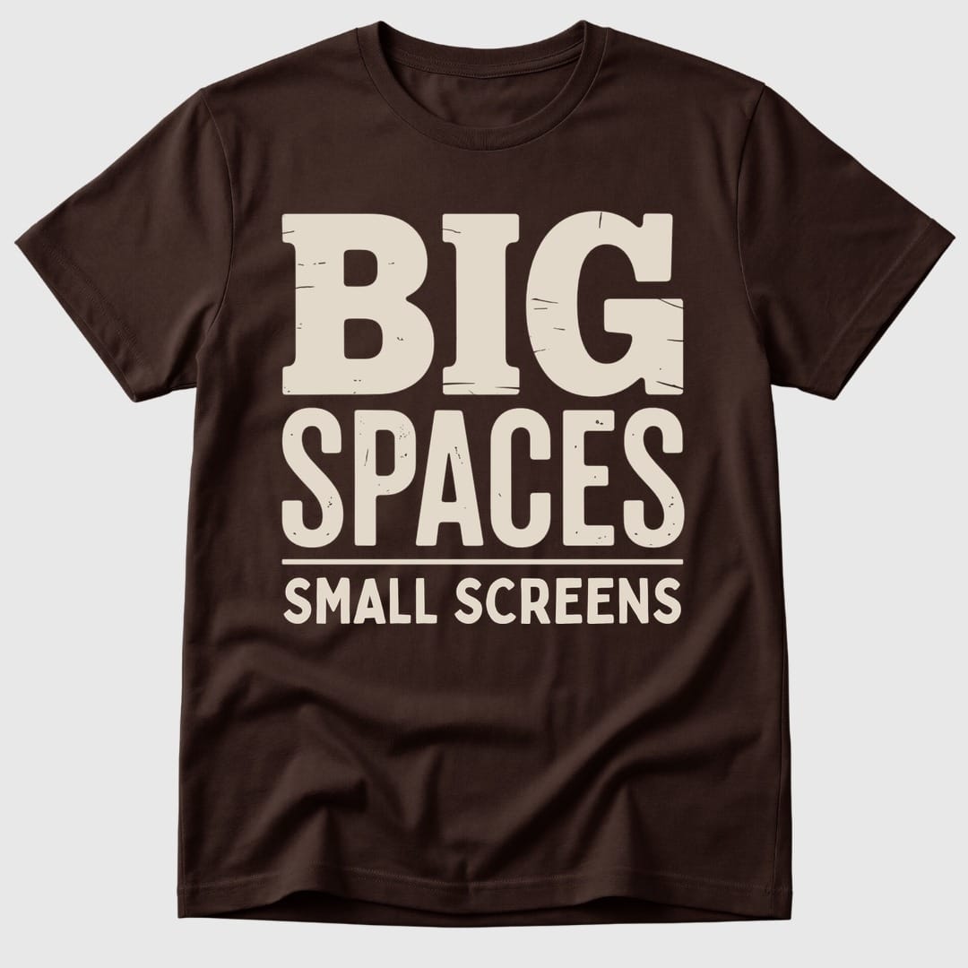Dark Chocolate Big Spaces - Mosaic Rhino