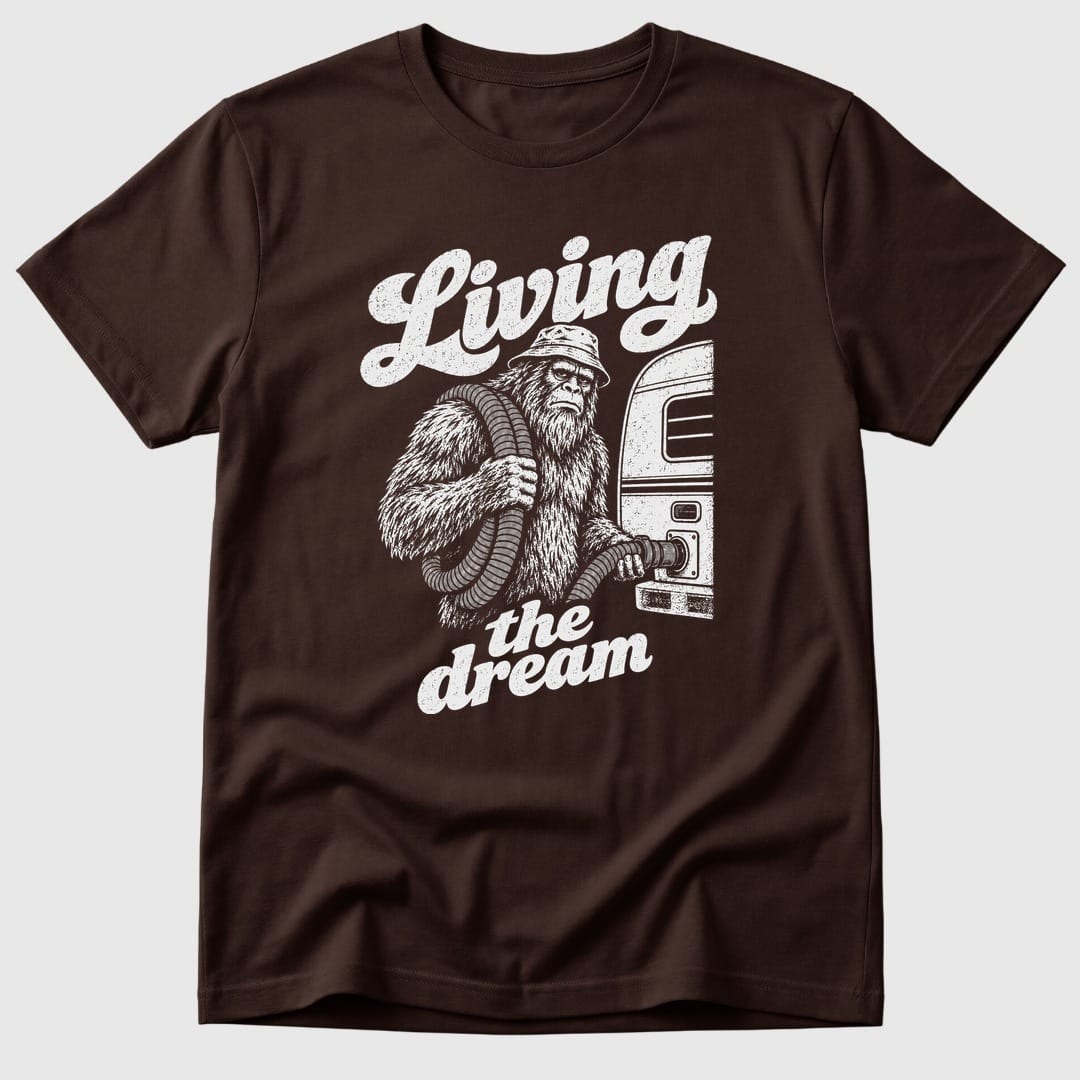 Dark Chocolate Bigfoot Living The Dream - Mosaic Rhino