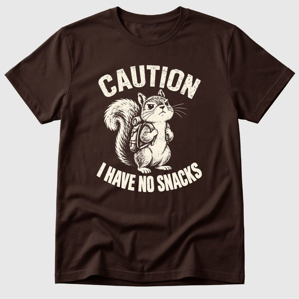 Dark Chocolate Caution No Snacks - Mosaic Rhino
