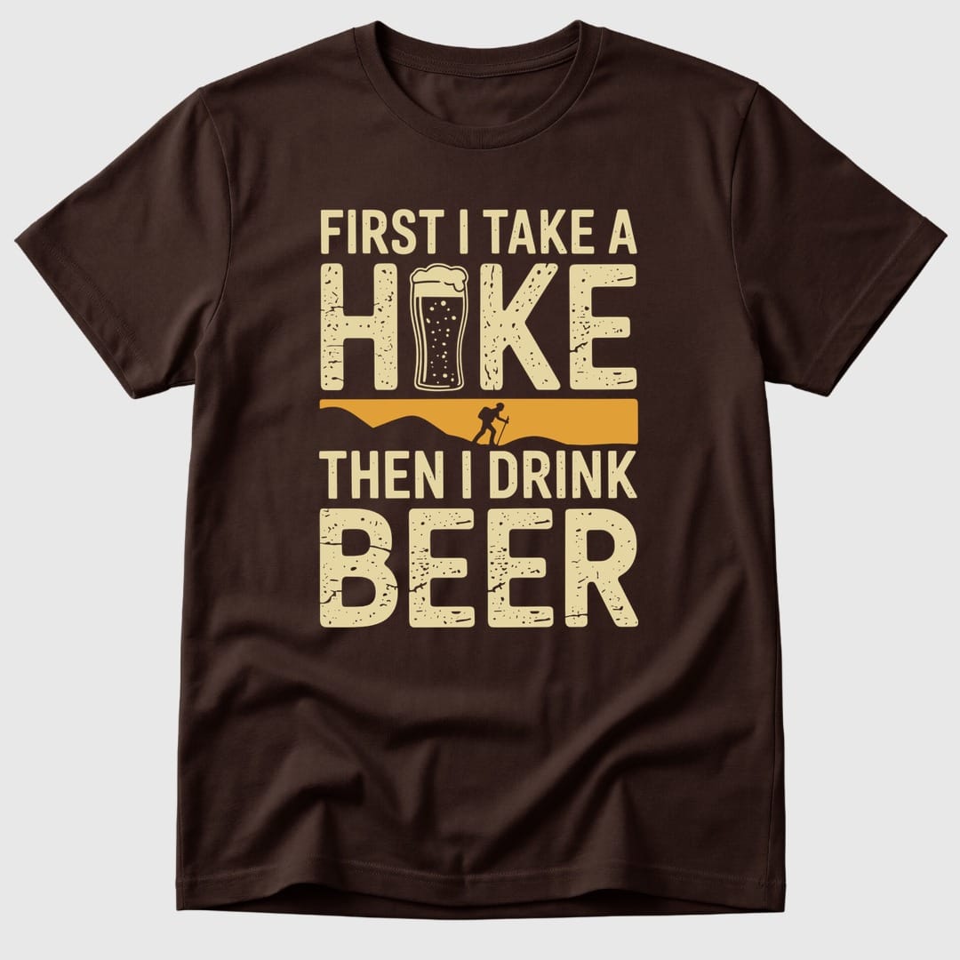 Dark Chocolate Hike First Then Beer - Mosaic Rhino