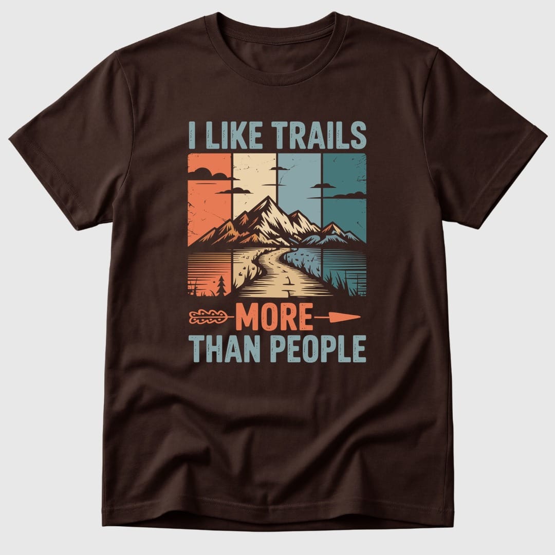 Dark Chocolate I Like Trails - Mosaic Rhino