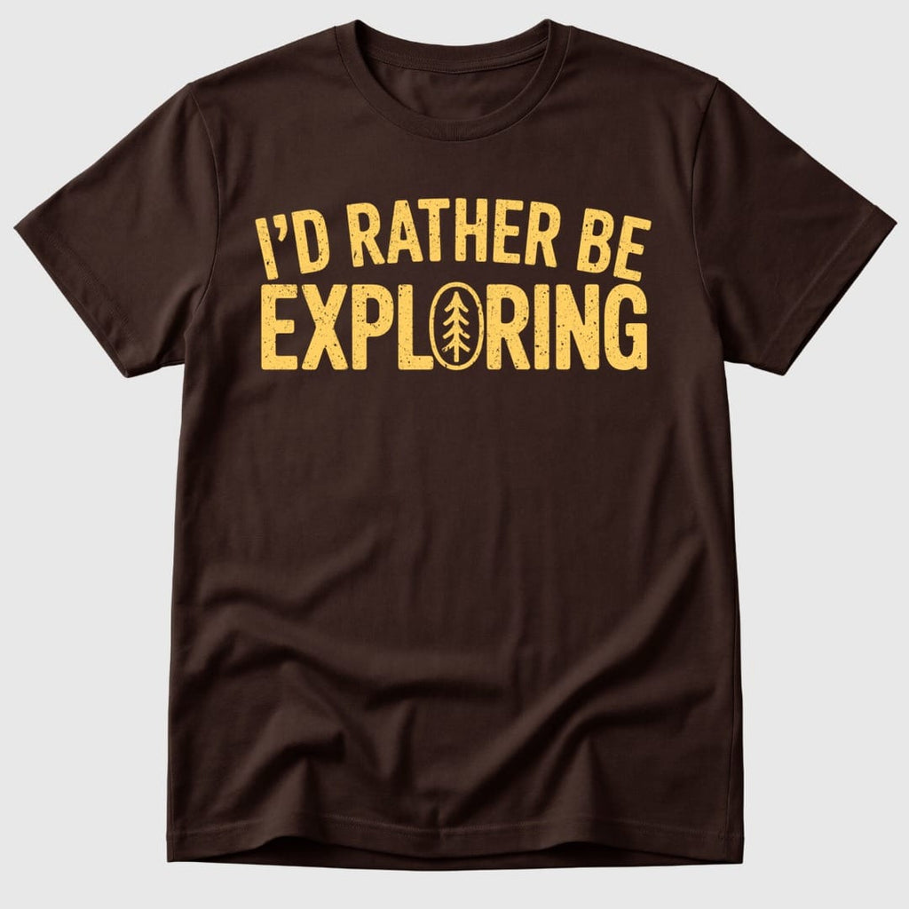 Dark Chocolate I'd Rather Explore - Mosaic Rhino