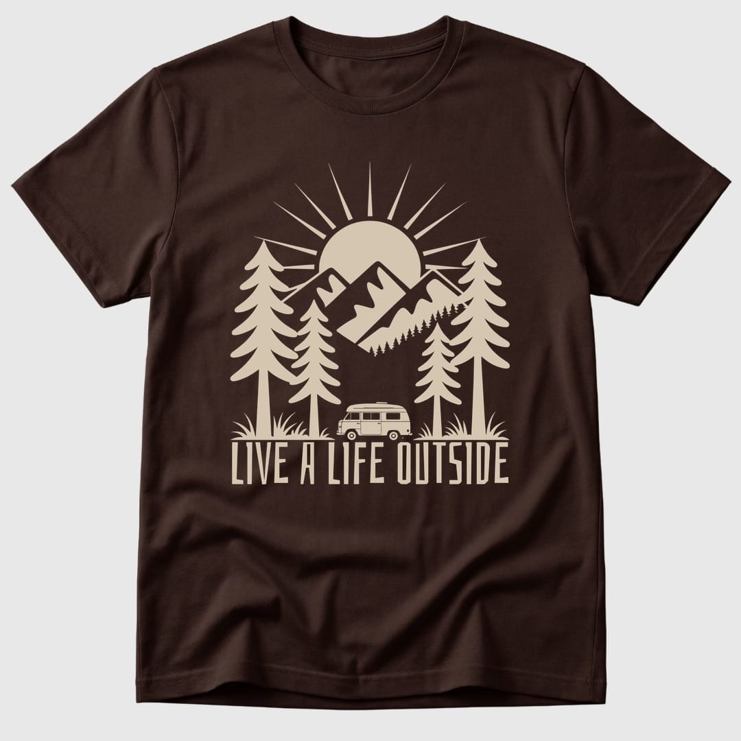 Dark Chocolate Live A Life Outside - Mosaic Rhino