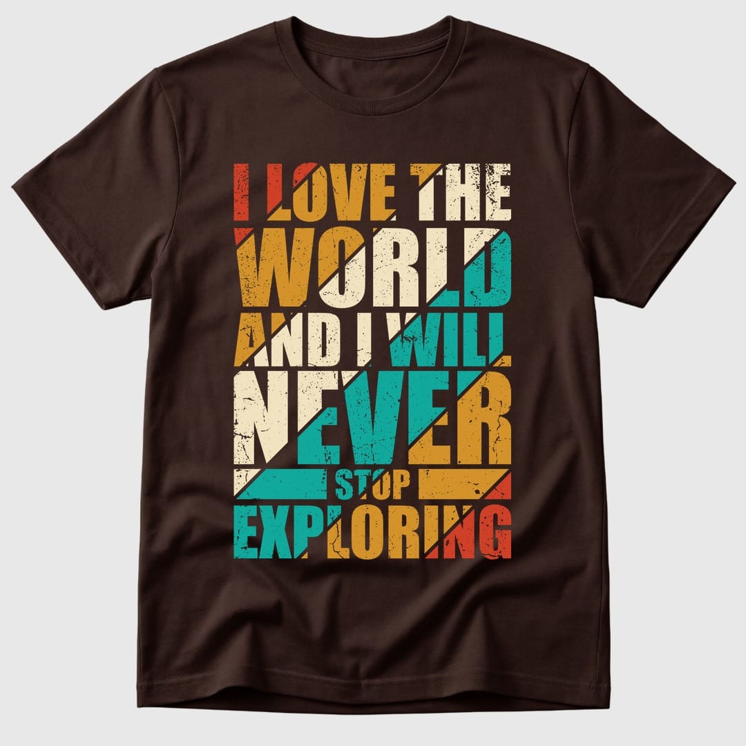 Dark Chocolate Never Stop Exploring - Mosaic Rhino
