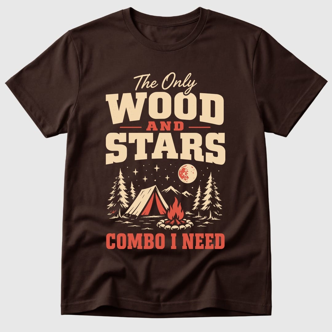 Dark Chocolate Stars In The Wood - Mosaic Rhino
