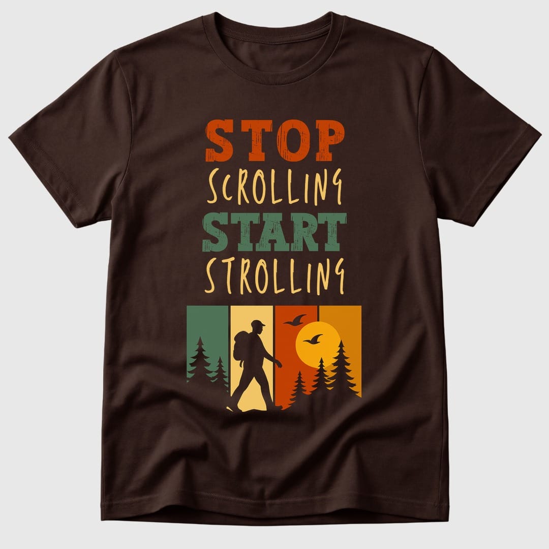 Dark Chocolate Stop Scrolling - Mosaic Rhino