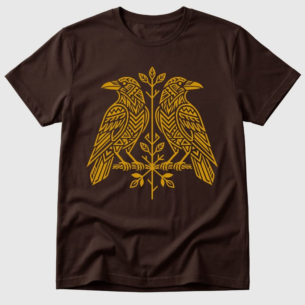 Dark Chocolate Twin Ravens - Mosaic Rhino