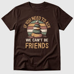 Dark Chocolate We Can't Be Friends - Mosaic Rhino