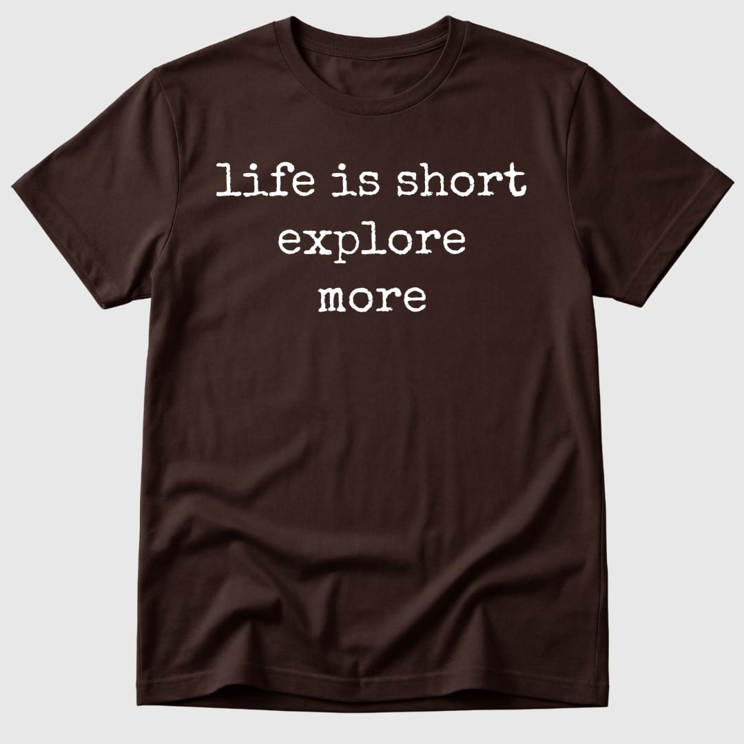 Dark Chocolate life is short - Mosaic Rhino