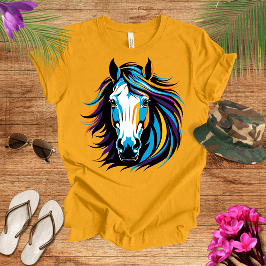 Colourful Horse Mane T-Shirt