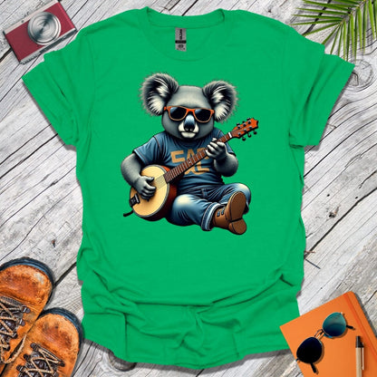 Banjo Plucking Koala T-Shirt