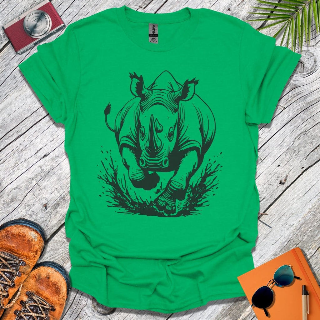 Charging Rhino T-Shirt