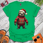 Surly Christmas Sloth T-Shirt