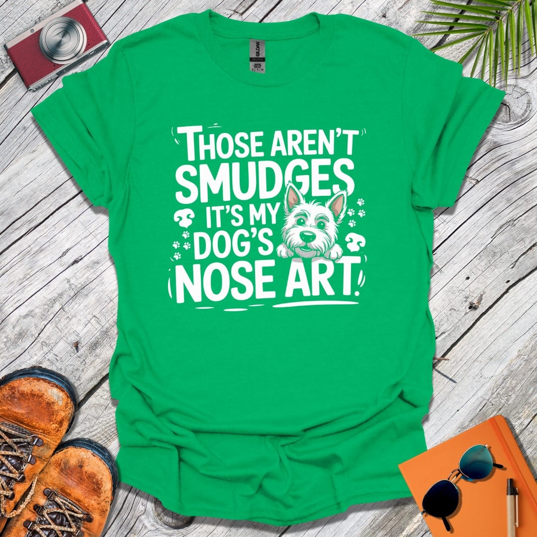 Dog Nose Art Westie T-Shirt