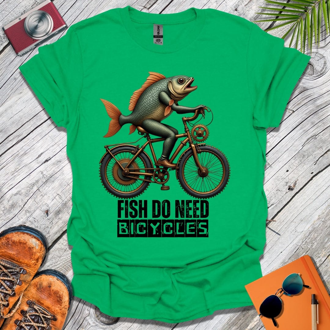 Fish Do Need Bicycles T-Shirt