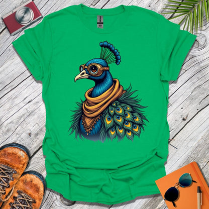 Goggled Peacock T-Shirt