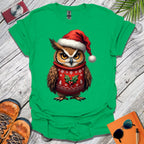 Grumpy Christmas Owl T-Shirt