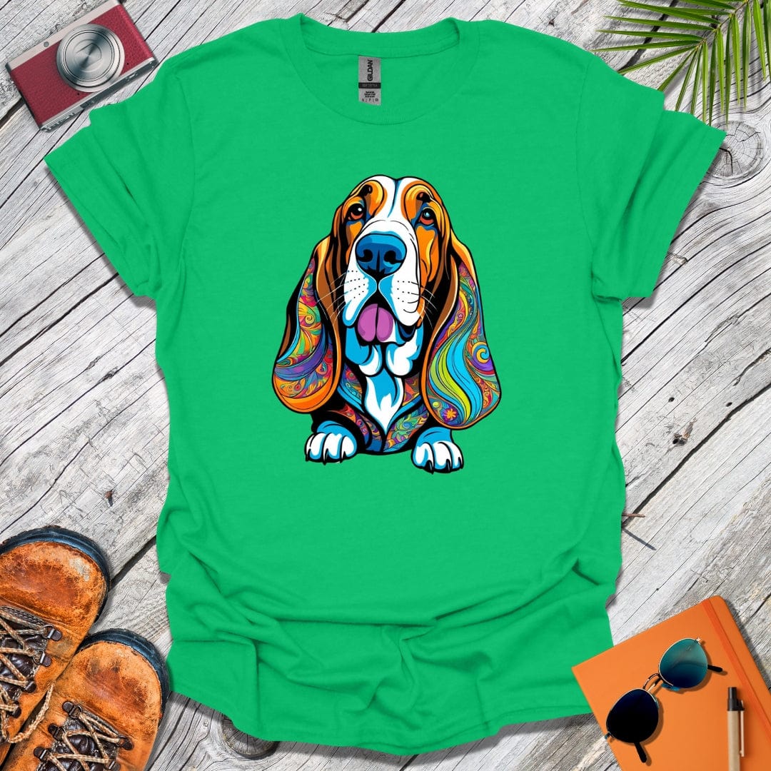 Lovable Bassett Hound T-Shirt