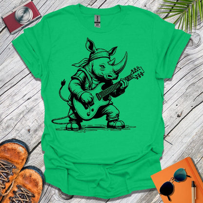 Rhino Guitarist T-Shirt