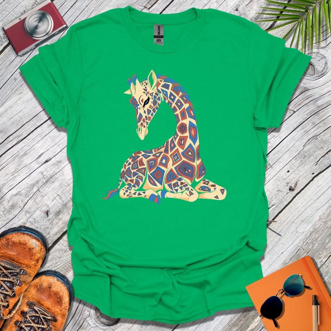 Serene Giraffe T-Shirt