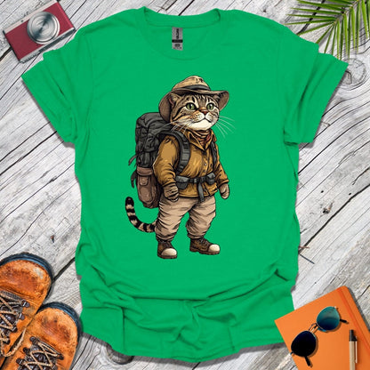 Explorer Tabby Cat T-Shirt