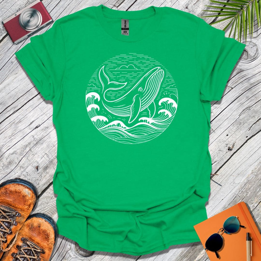 Whale Breach & Flow T-Shirt