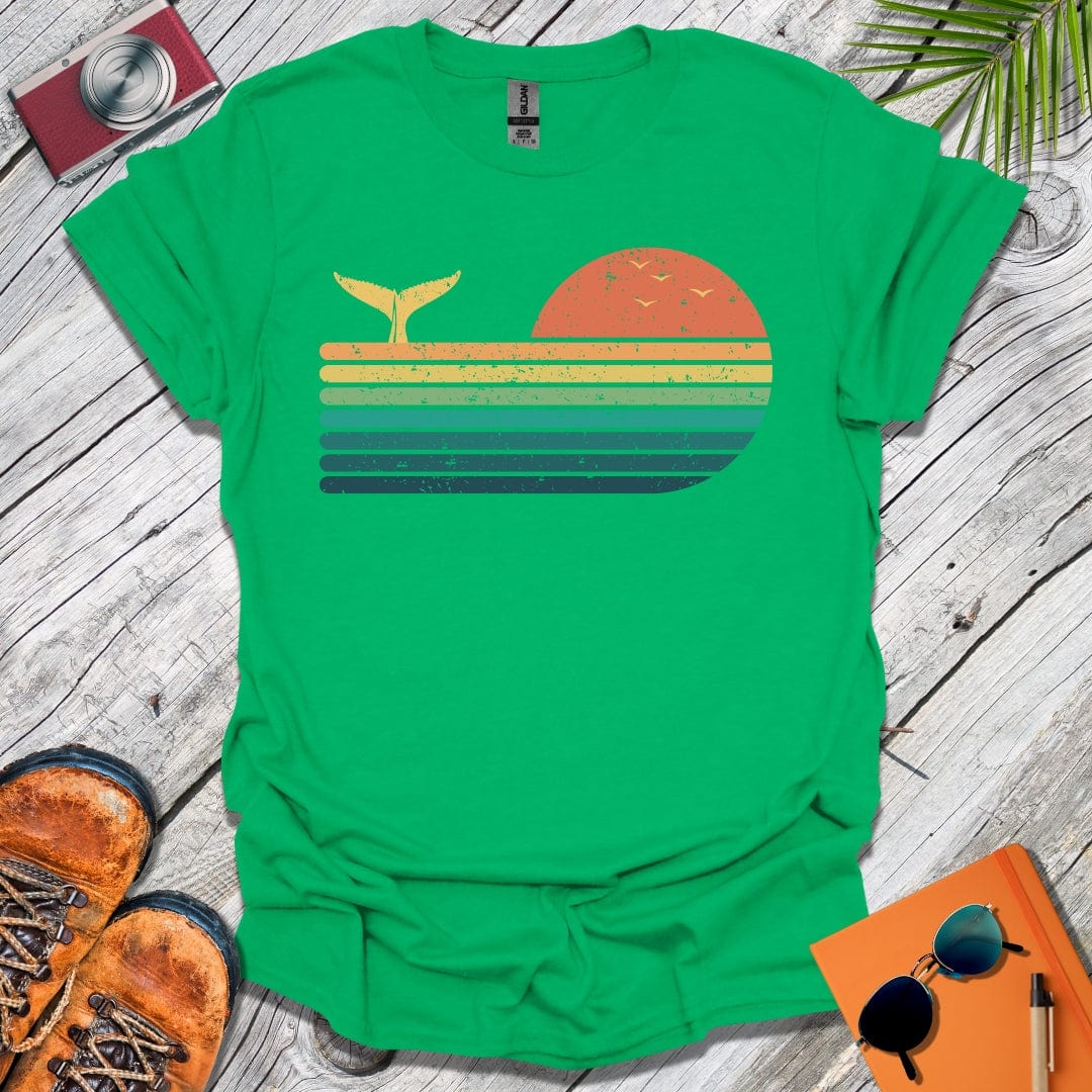 Whale Tail Sunset T-Shirt
