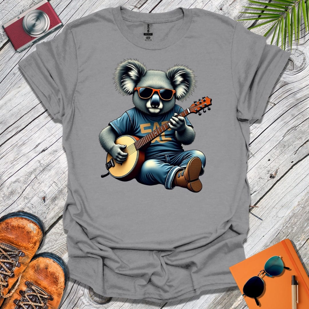 Banjo Plucking Koala T-Shirt