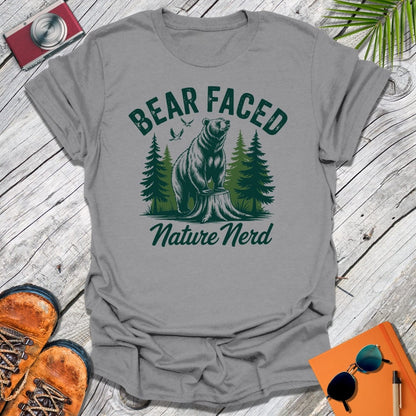 Bear-Faced Nature Nerd T-Shirt
