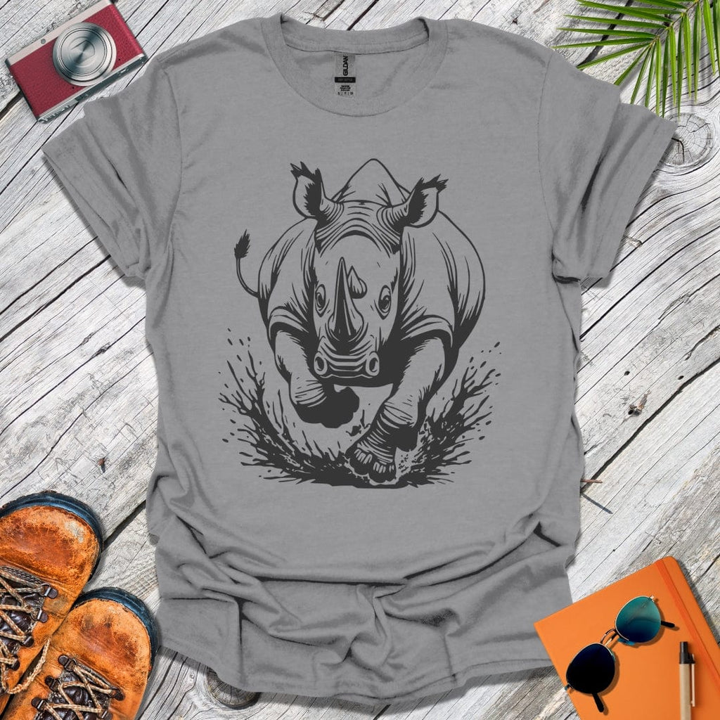 Charging Rhino T-Shirt