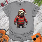 Surly Christmas Sloth T-Shirt