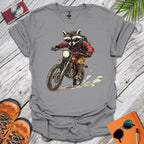Dirt Bike Raccoon T-Shirt