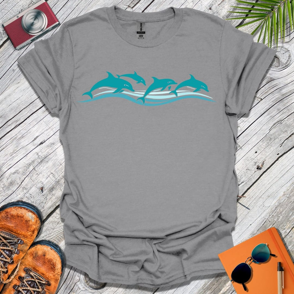 Dolphins Leaping T-Shirt